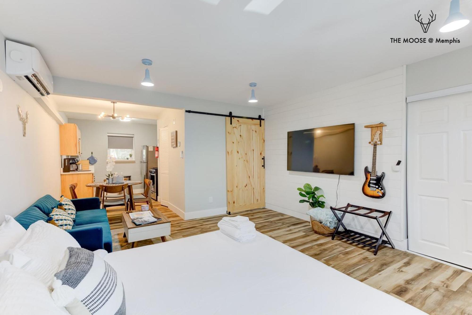 The Moose #11 - Luxe Modern Loft With King Bed, Free Parking & Wi-Fi Apartman MemphisMemphis  Kültér fotó