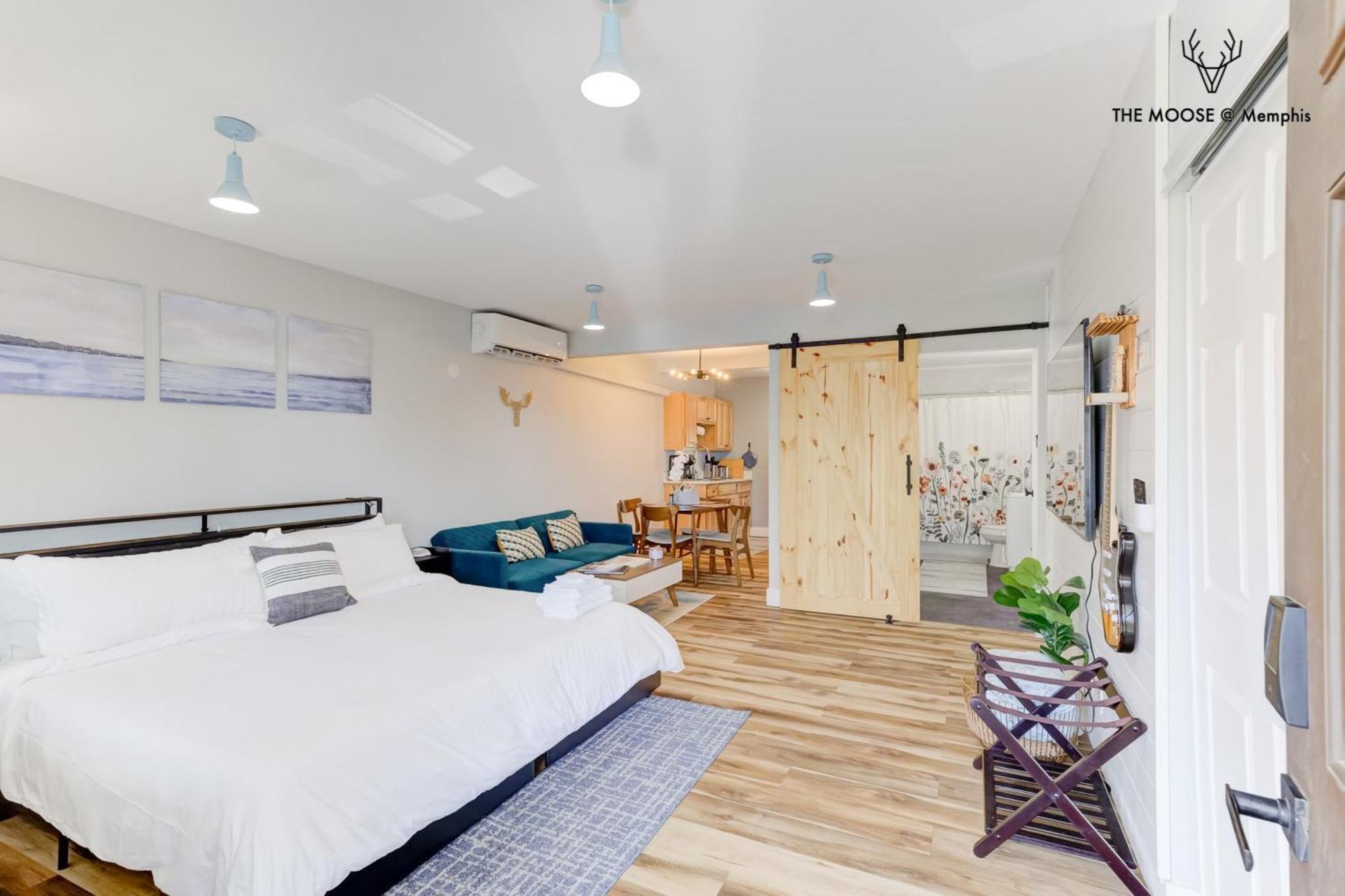 The Moose #11 - Luxe Modern Loft With King Bed, Free Parking & Wi-Fi Apartman MemphisMemphis  Kültér fotó