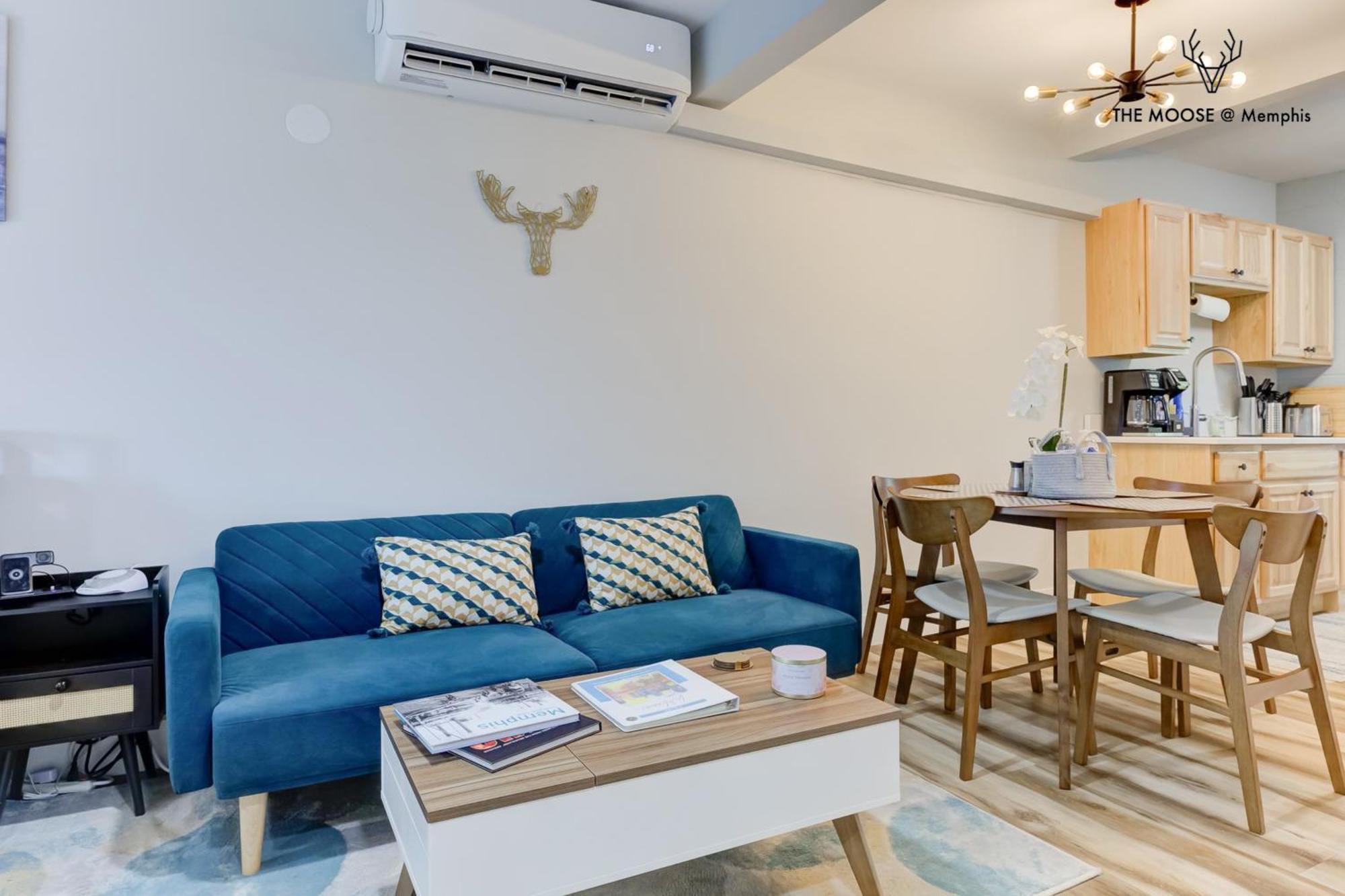 The Moose #11 - Luxe Modern Loft With King Bed, Free Parking & Wi-Fi Apartman MemphisMemphis  Kültér fotó