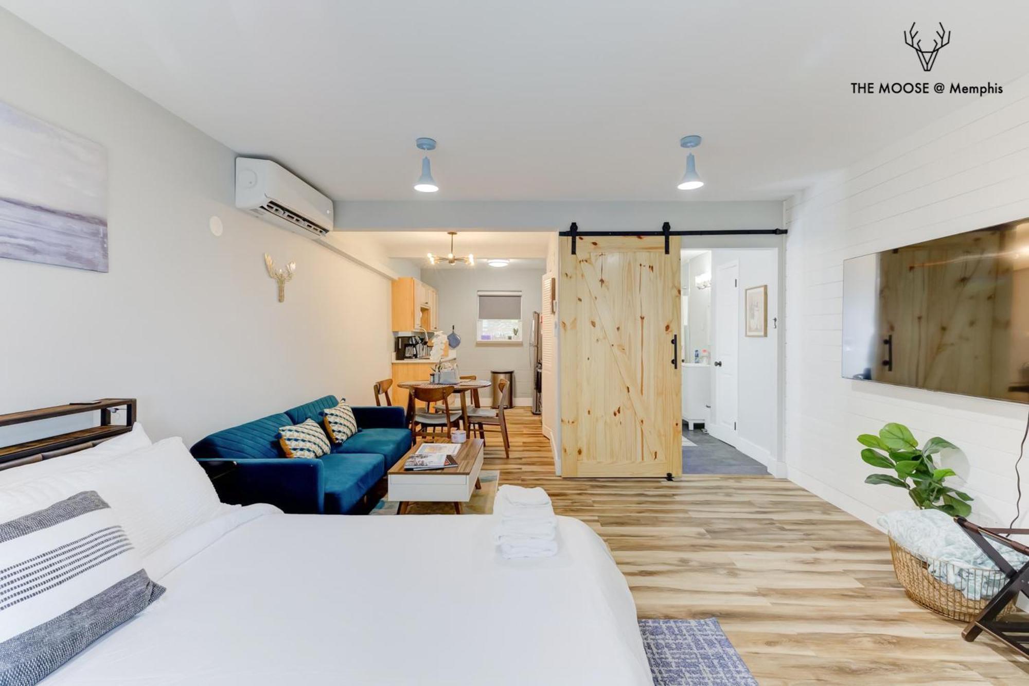 The Moose #11 - Luxe Modern Loft With King Bed, Free Parking & Wi-Fi Apartman MemphisMemphis  Kültér fotó