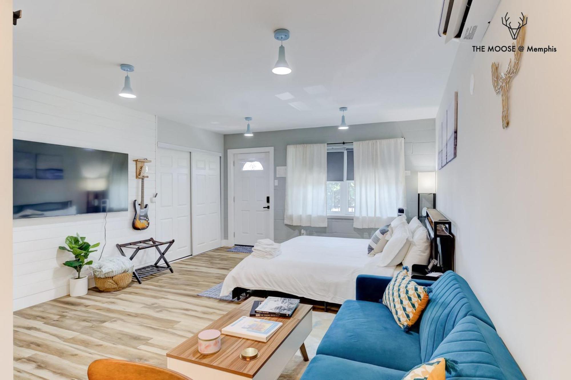 The Moose #11 - Luxe Modern Loft With King Bed, Free Parking & Wi-Fi Apartman MemphisMemphis  Kültér fotó