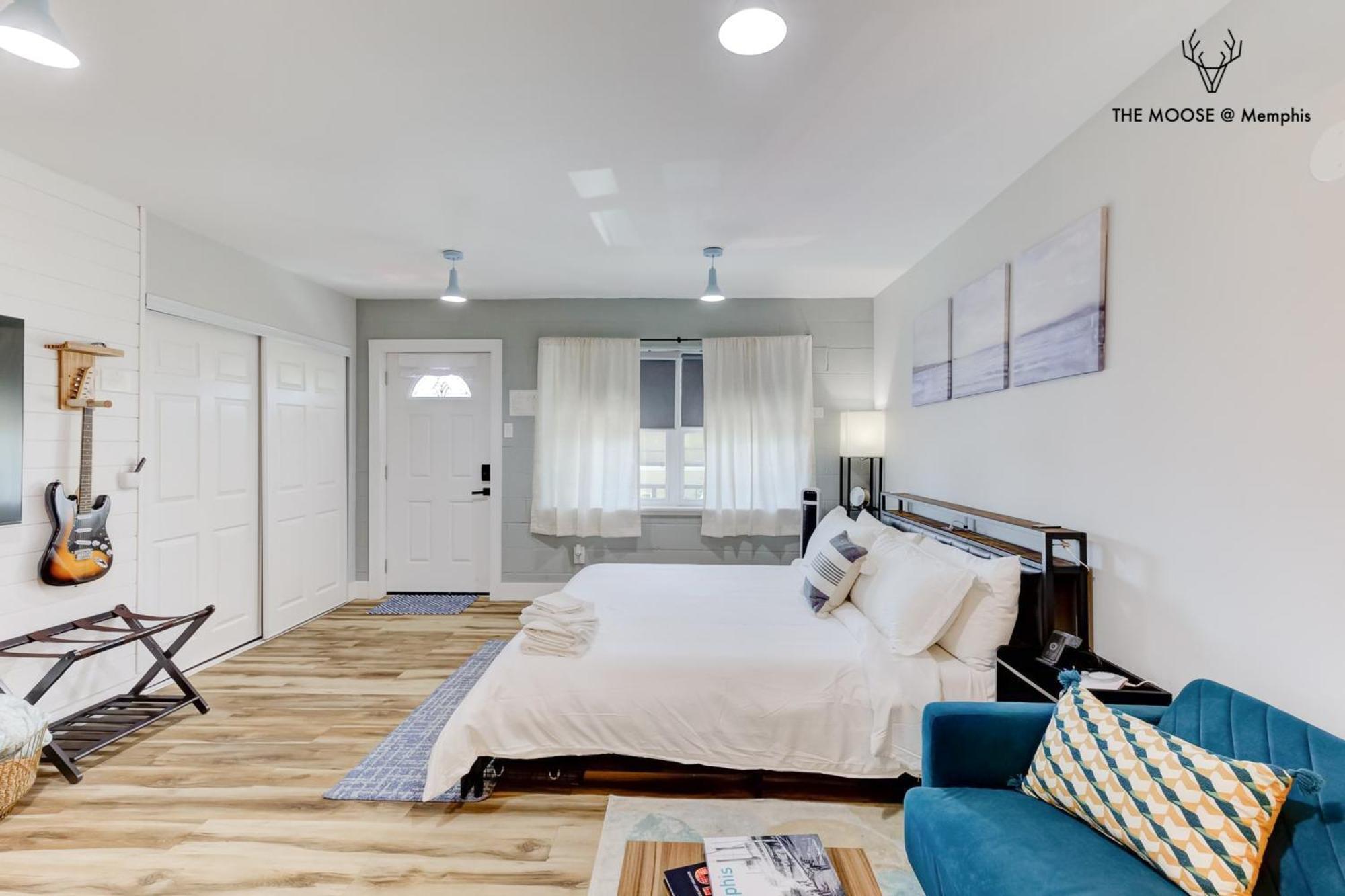 The Moose #11 - Luxe Modern Loft With King Bed, Free Parking & Wi-Fi Apartman MemphisMemphis  Kültér fotó