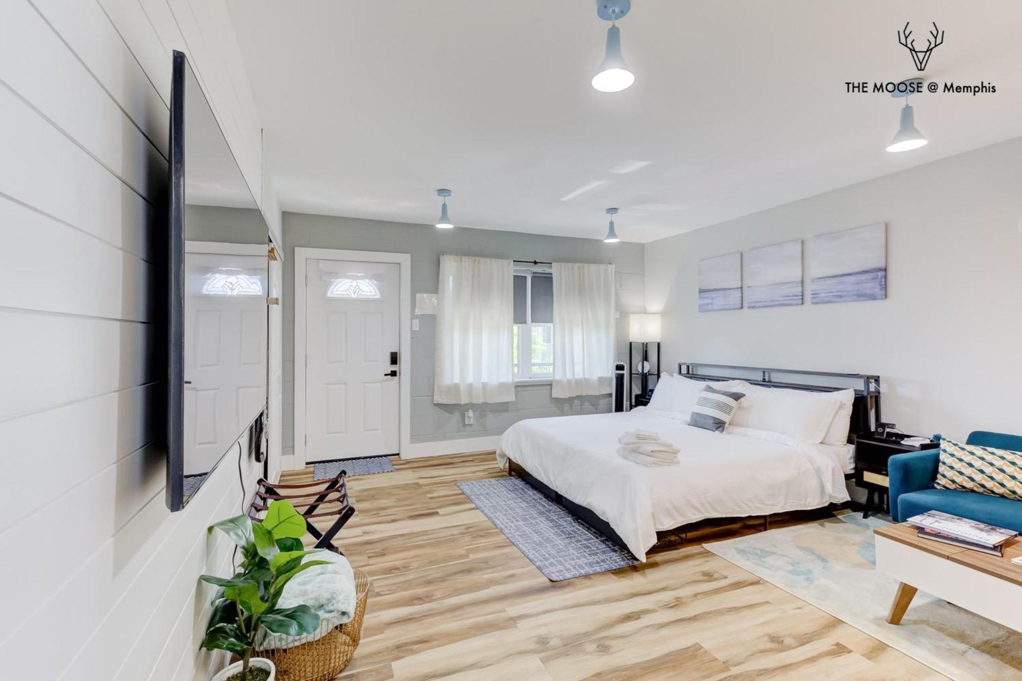 The Moose #11 - Luxe Modern Loft With King Bed, Free Parking & Wi-Fi Apartman MemphisMemphis  Kültér fotó